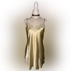 Victoria's Secret Yellow Satin Lingerie